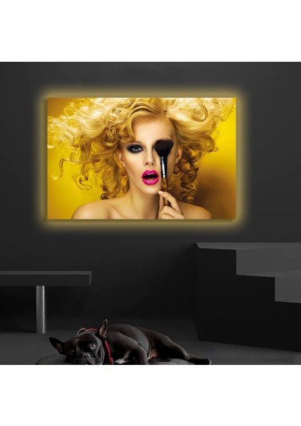 LED Işıklı Kanvas Tablo, 3D Dekoratif Baskılı Tablo Yapay Zeka Destekli Modern Tasarımlar 48