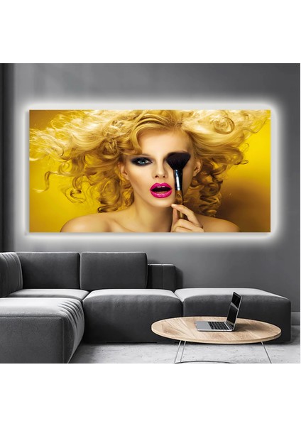LED Işıklı Kanvas Tablo, 3D Dekoratif Baskılı Tablo Yapay Zeka Destekli Modern Tasarımlar 48