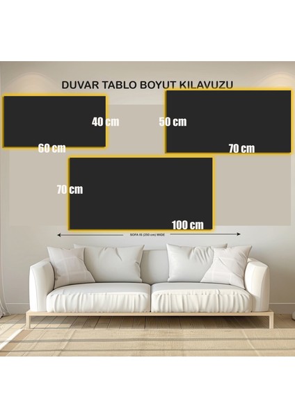 LED Işıklı Kanvas Tablo, 3D Dekoratif Baskılı Tablo Yapay Zeka Destekli Modern Tasarımlar 48