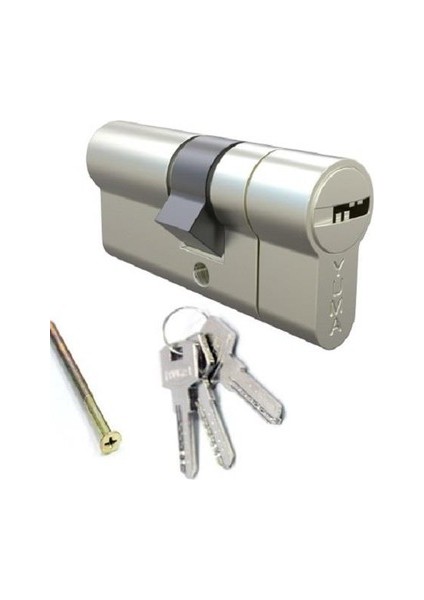 Yuma Tuzaklı Bilyalı Barel Kapı Göbeği Saten Renk 68 mm