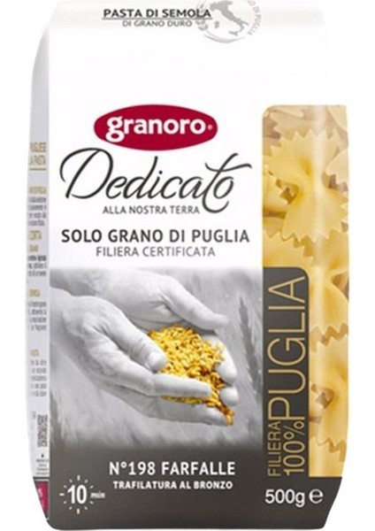 Granoro Dedicato Farfalle Makarna 500 gr