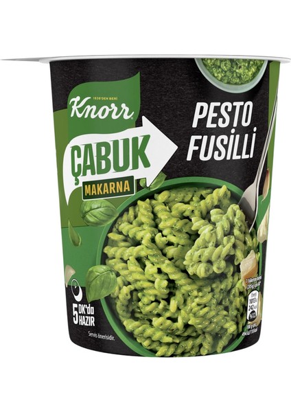 Çabuk Makarna Pesto Fusilli 65 G