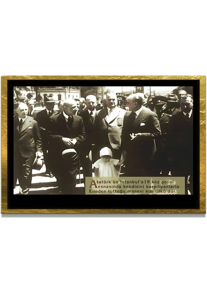 Yapay Zeka ile Yenilenmiş Atatürk Fotoğrafları Siyah Beyaz Cam Tablo, 3D Dekoratif Baskı 604