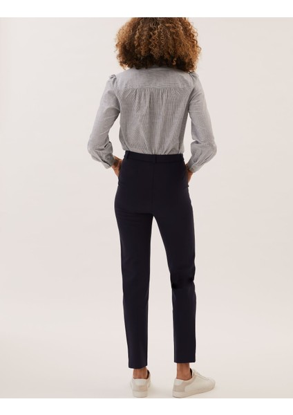 Slim Fit Örme Pantolon