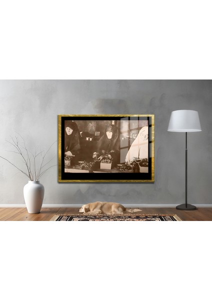 Yapay Zeka ile Yenilenmiş Atatürk Fotoğrafları Siyah Beyaz Cam Tablo, 3D Dekoratif Baskı 646 fiyatları