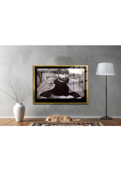 Yapay Zeka ile Yenilenmiş Atatürk Fotoğrafları Siyah Beyaz Cam Tablo, 3D Dekoratif Baskı 86 fiyatları