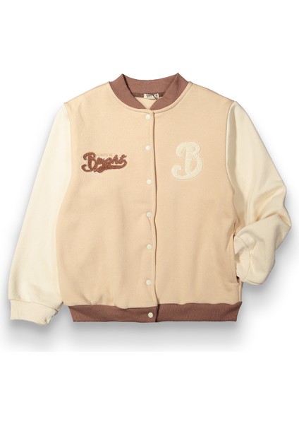 Kız Çocuk Orta Kalınlıkta Basic Kolej Ceket-Hırka