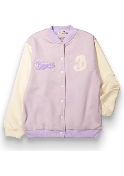 Kız Çocuk Orta Kalınlıkta Basic Kolej Ceket-Hırka