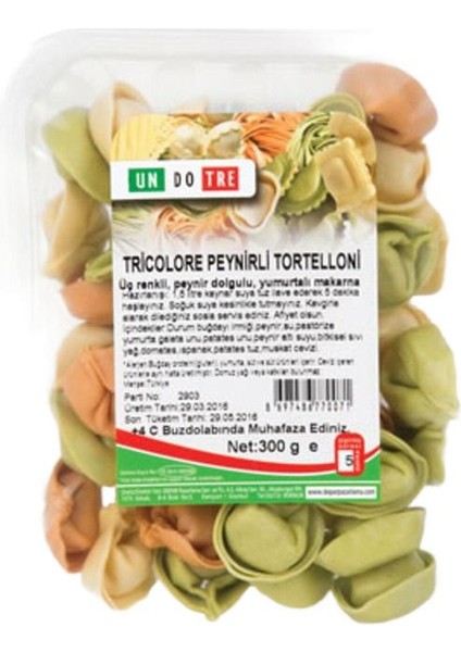 Tricolore Peynirli Tortellini 300 G