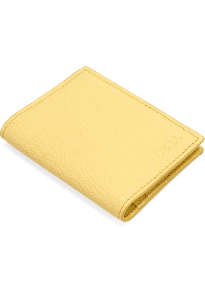Vesper Sarı Erkek Deri Kartlık