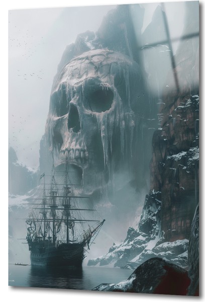 Özel Üretim Cam Tablo Eternal Abyss