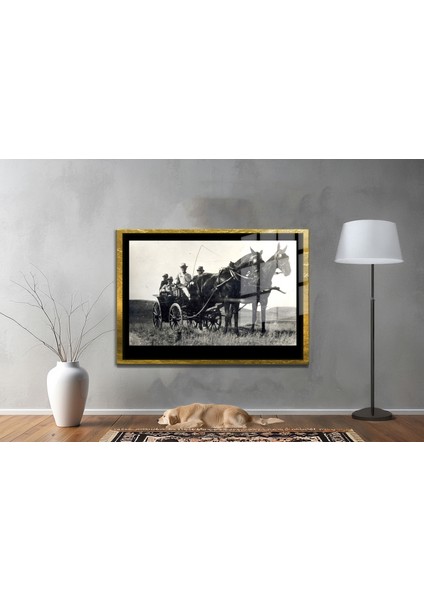 Yapay Zeka ile Yenilenmiş Atatürk Fotoğrafları Siyah Beyaz Cam Tablo, 3D Dekoratif Baskı 779