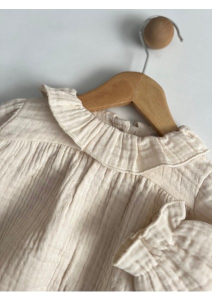 Romper Tulum 4 Katlı Müslin modelleri