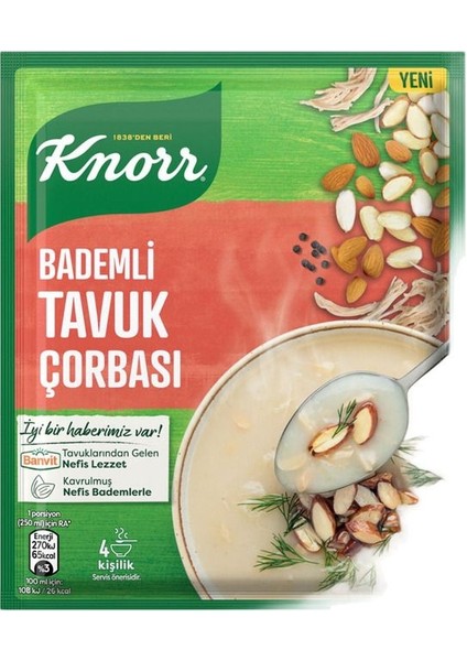 Bademli Tavuk Çorbası 75 G