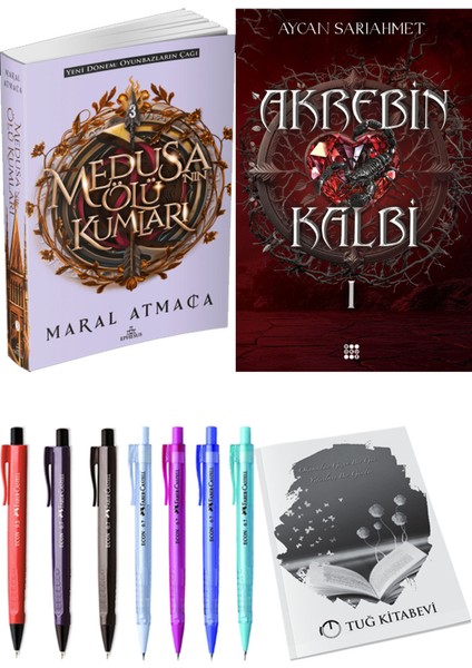 Akrebin Kalbi 1 ve Medusanın Ölü Kumları 3 2'li Set