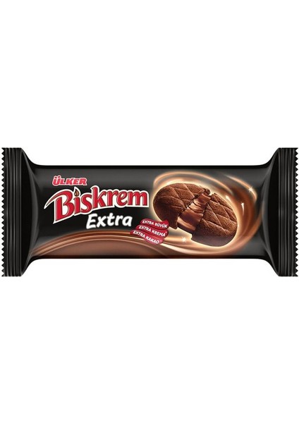 Biskrem Extra Kakaolu Krema Dolgulu Bis 184G