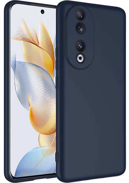 Huawei Honor 90 Kılıf Lansman Içi Kadife Kamera Korumalı Mara Silikon Kılıf