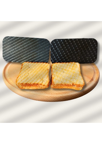 Döküm Demir Et Mühürleme, Piknik Tost ve Burger Pres Aparatı, Ahşap Saplı Seasoning (Yağlama) Işlemi Yapılmış, 10,5*20 cm fiyatları
