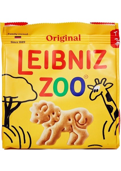 Leibniz Zoo Bisküvi 100G