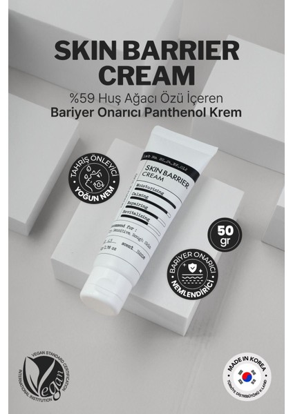 Derma Factory Bariyer Onarıcı %59 Huş Ağacı Özü Panthenol Krem Skin Barrier Cream 50 ml