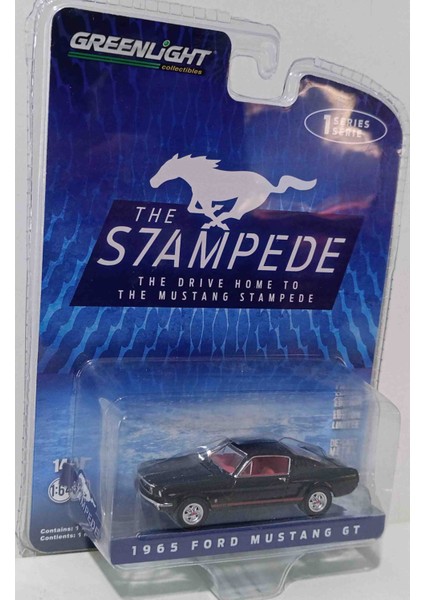 1:64 Ölçek 1965 Ford Mustang Gt