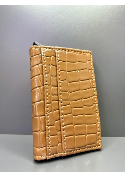 Süper Slim Otomatik Mekanizmalı Kartlık Cüzdan