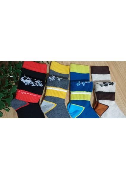 4'lü Vatikan Desen Erkek Havlu Soket Çorap fiyatları