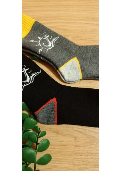 4'lü Vatikan Desen Erkek Havlu Soket Çorap indirimleri