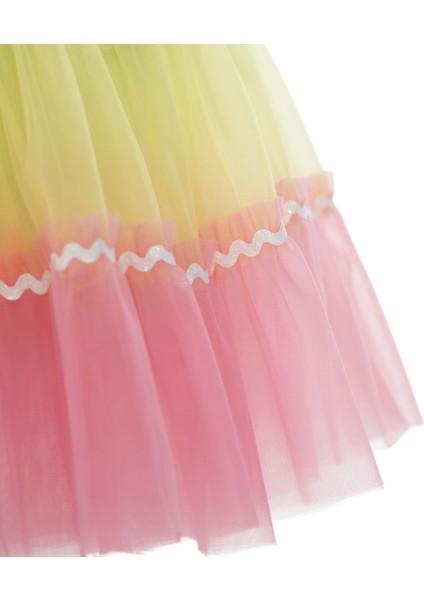 Çok Renkli Kabarık Karnaval Tül Etek fiyatları