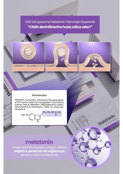 Melatonin Tonik Maske Maxclinic Melatonin Liposome Toner Mask