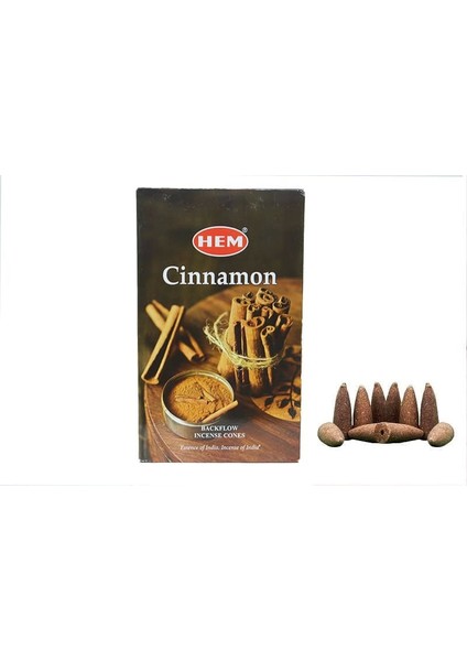 Cinnamon Back Flow Cones - x PR6635-9364