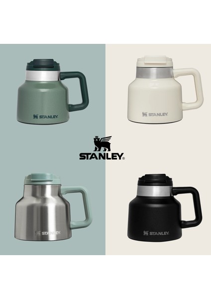 Adventure Tough-To-Tip Admiral's Mug | 20 Oz (0,59 Litre) Amiral Yeşil Renkli Kupa indirimleri