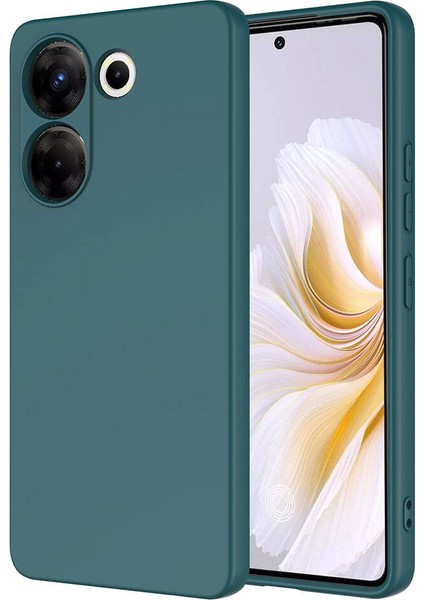 Tecno Camon 20 Pro 4g Uyumlu Kılıf Lansman Içi Kadife Kamera Korumalı Mara Silikon Kılıf