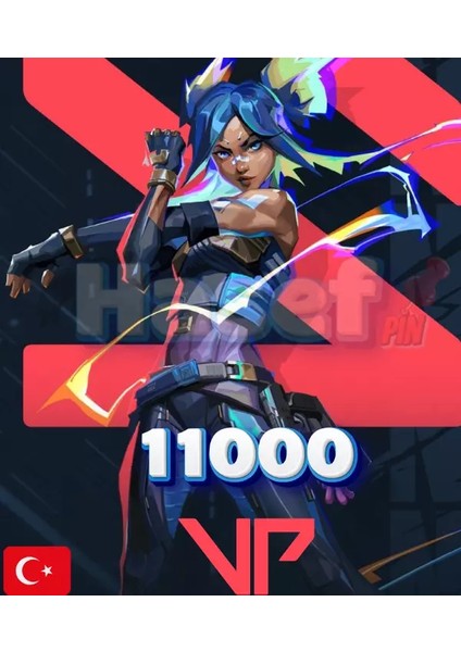 Valorant 11000 Vp