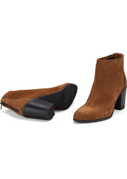 Mathi Taba Kadın Süet Bot indirimleri