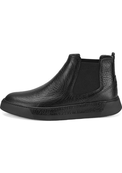 Trevin Siyah Erkek Deri Chelsea Bot modelleri