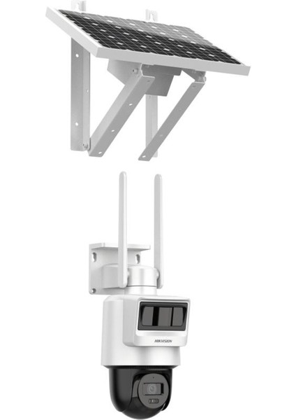 DS-2DE2C200IWG-K/4G/C05S10 2mp 4g Lte Ptz Güvenlik Kamerası - Güneş Enerjili IP66 Dayanıklı 30M Gece Görüş
