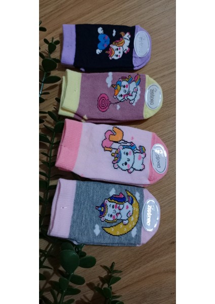 Dora Desen Kız Bebe Kaydırmaz Taban Patik Çorap