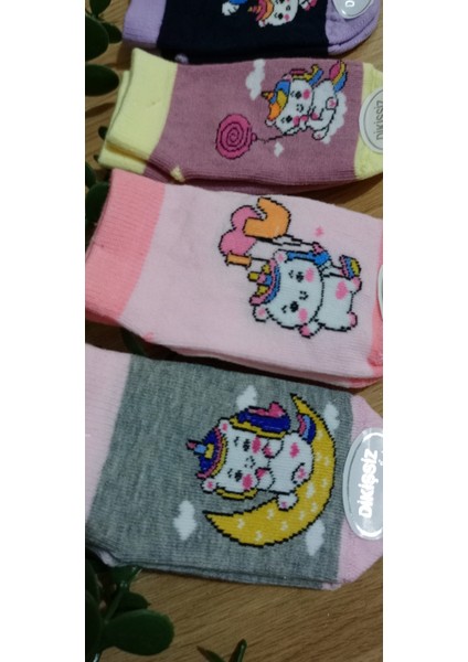 Dora Desen Kız Bebe Kaydırmaz Taban Patik Çorap