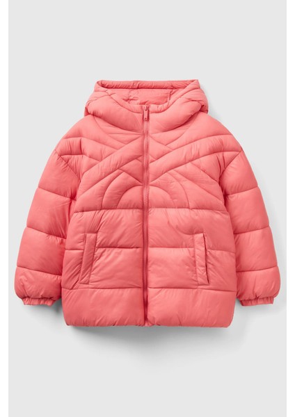 Kız Çocuk Mont - Pembe