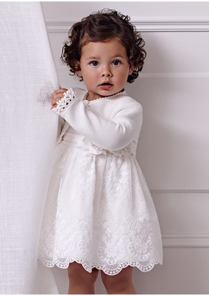 Kız Çocuk Triko Bolero-Krem fiyatları