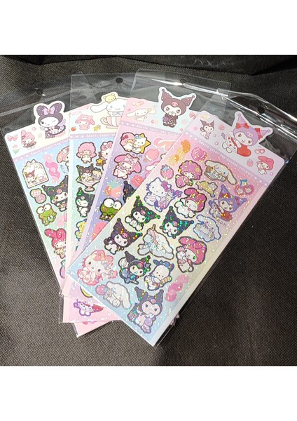 4 Lü Kuromi Sticker Seti