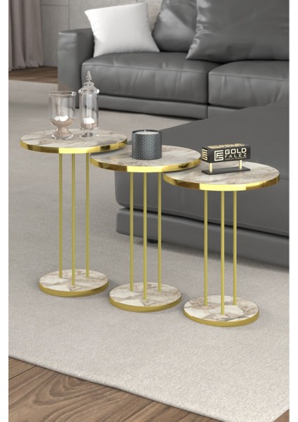 Zigon Sehpa Terra Gold Efes