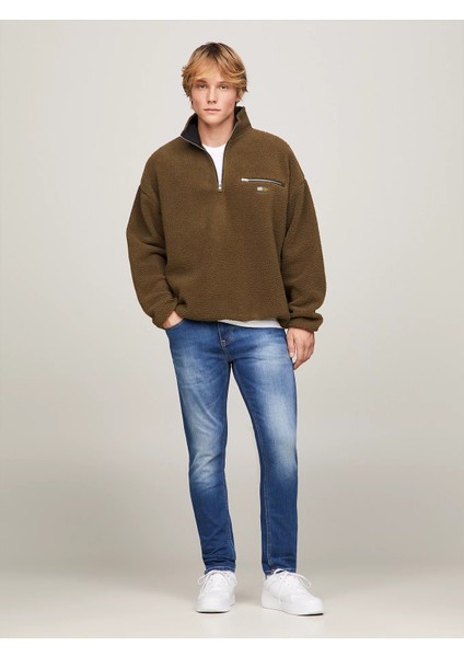Erkek Slim Tapered Fit Jean Pantolon