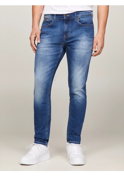 Erkek Slim Tapered Fit Jean Pantolon