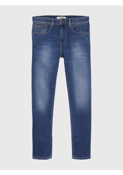 Erkek Slim Tapered Fit Jean Pantolon
