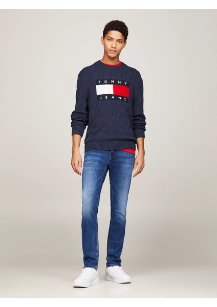 Erkek Slim Fit Stretch Jean Pantolon