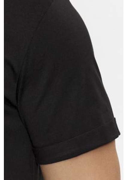 Erkek Calvin Klein Jeans Badge Turn T-Shirt - Siyah modelleri