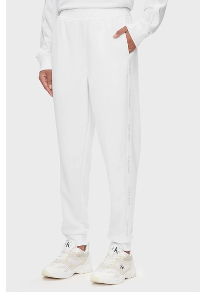 Kadın Pw - Jogger Casual Pantolon - Beyaz