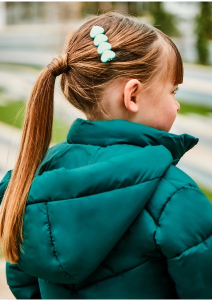 Kız Çocuk Mont Yeşil modelleri